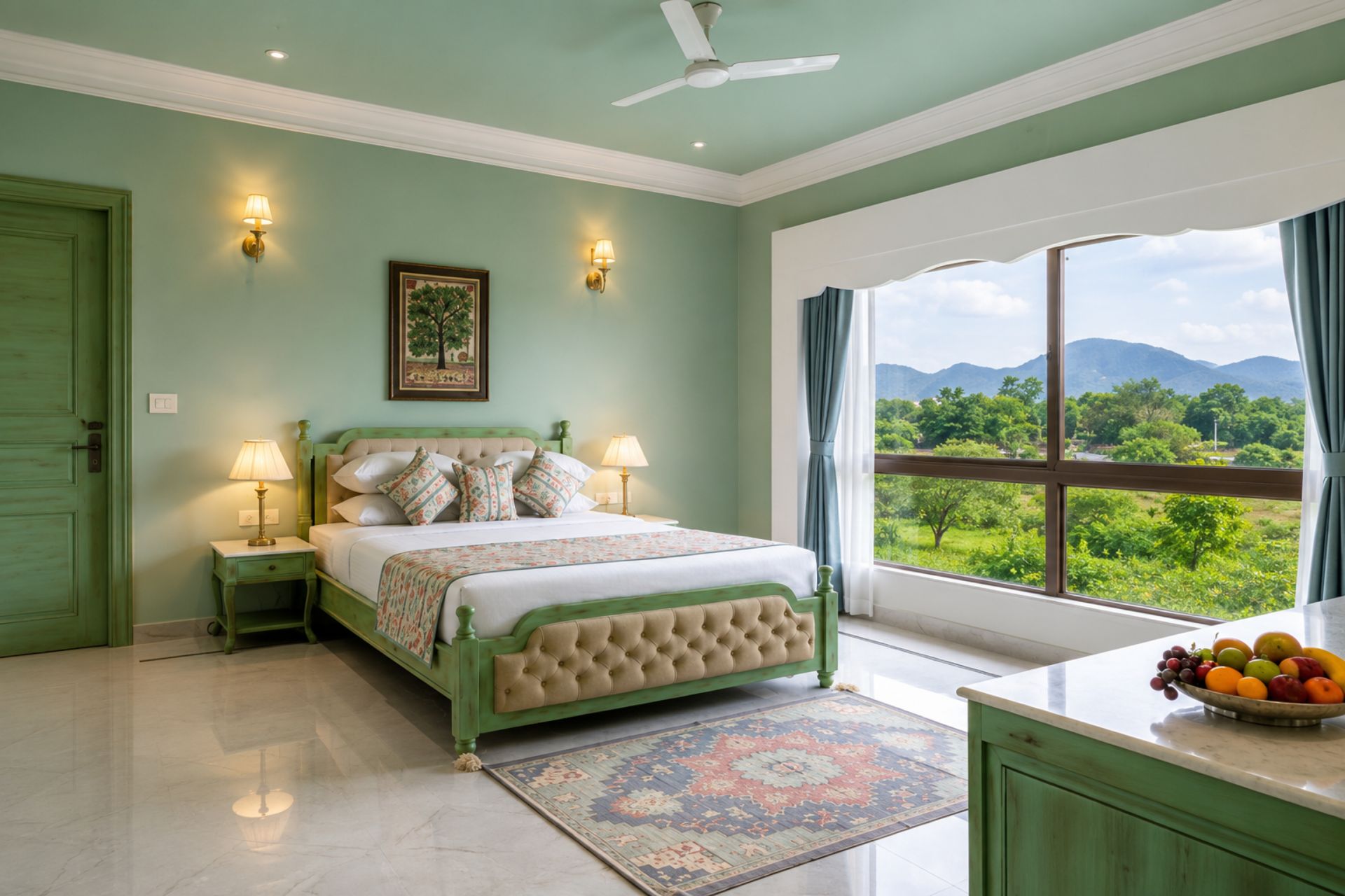 luxury stay in udaipur with nature