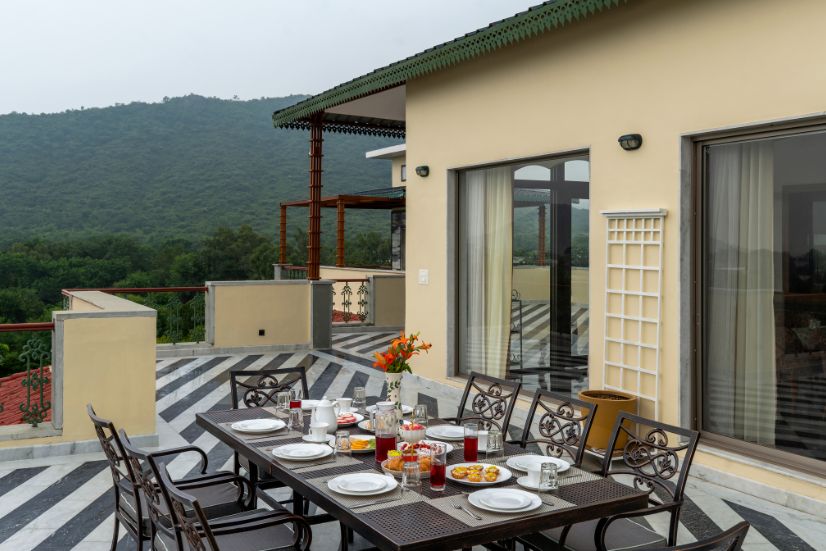 Rooftop Dining in Udaipur